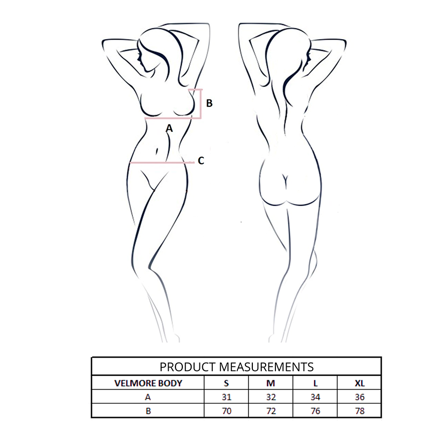PASSION - VELMORE BODY AZUL L/XL - Imagen 4