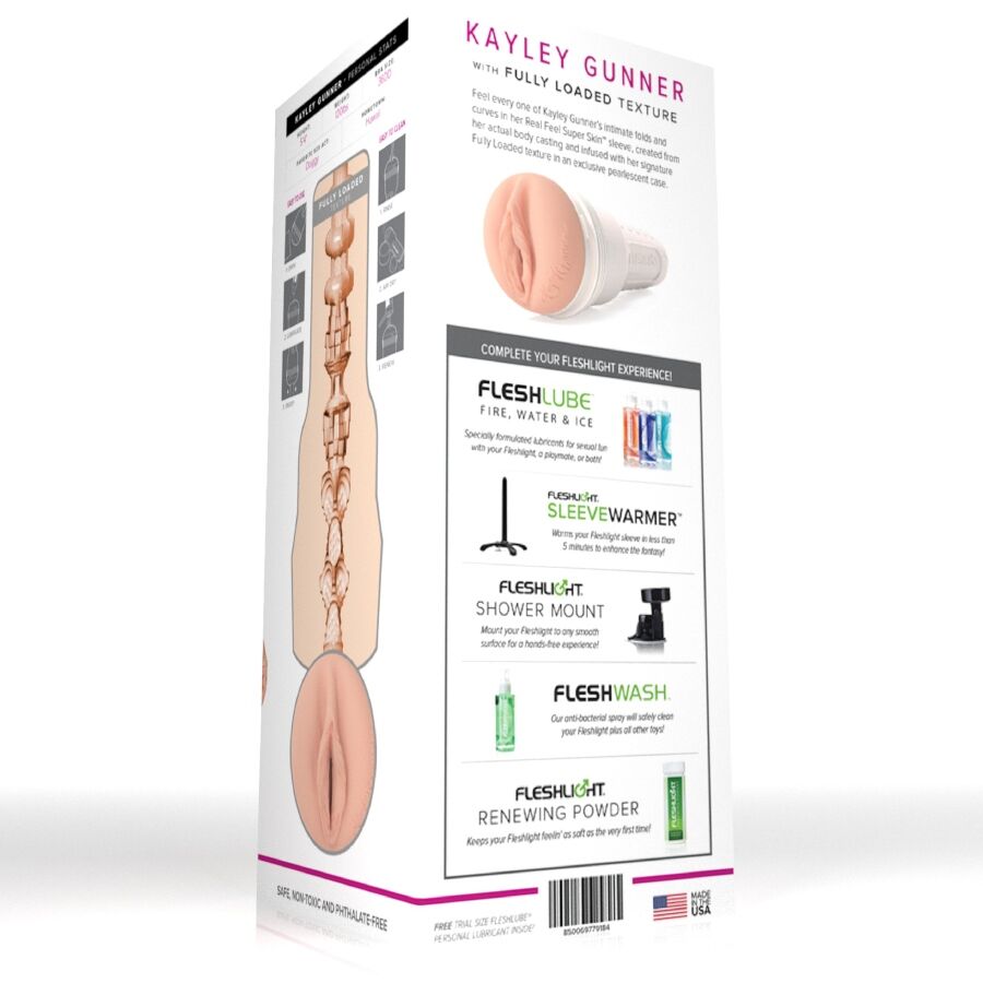 FLESHLIGHT GIRLS - KAYLEY GUNNER MASTURBADOR VAGINA - Imagen 6