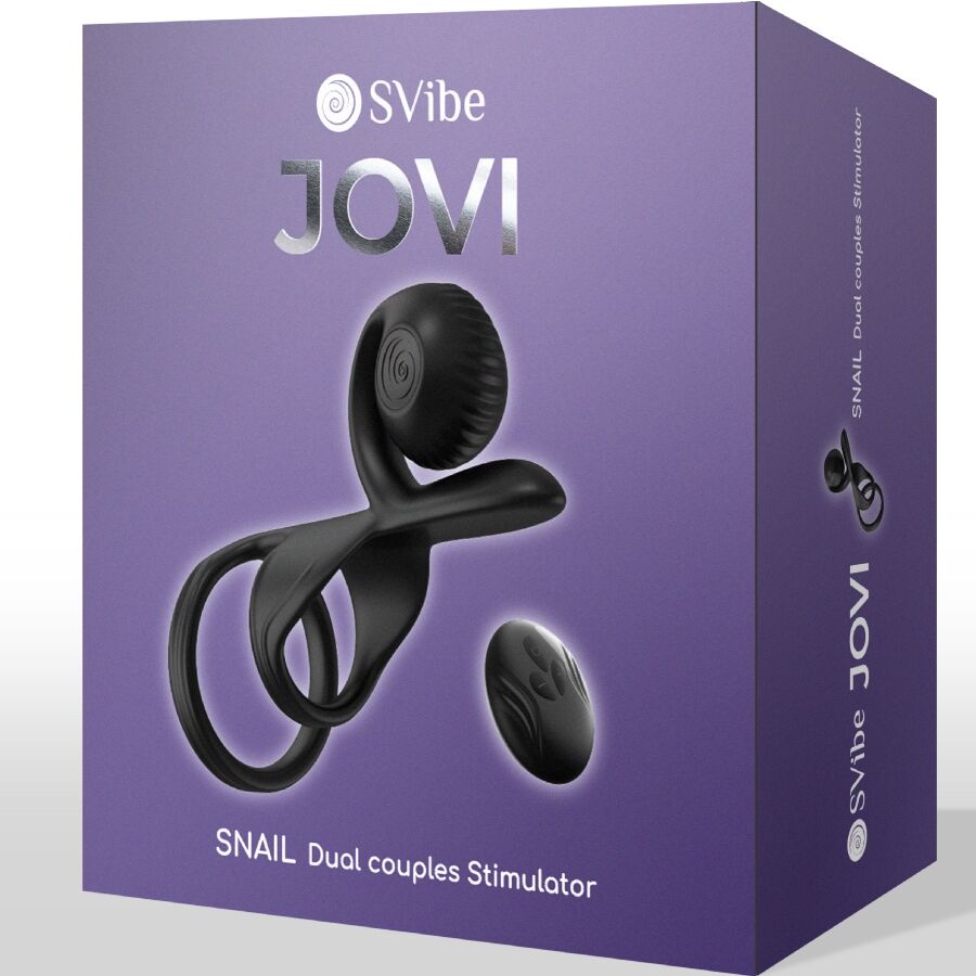 SNAIL VIBE - JOVI ANILLO DE PAREJA CONTROL REMOTO NEGRO - Imagen 8