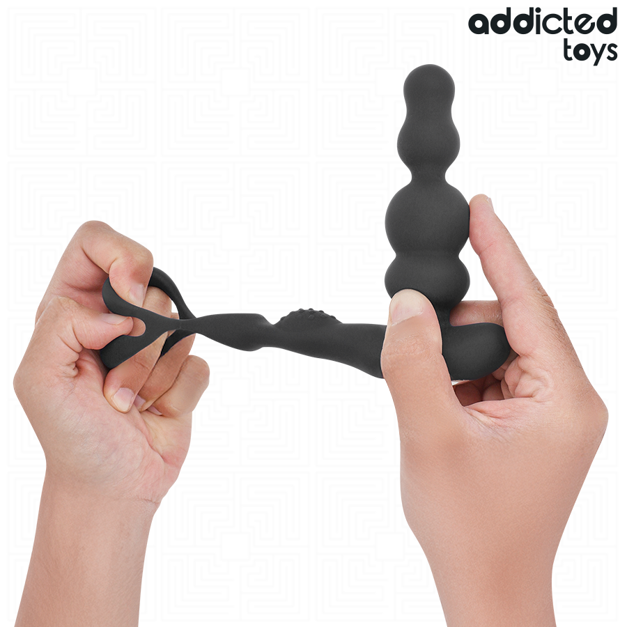 ADDICTED TOYS - MASAJEADOR PROSTÁTICO ROTATORIO CONTROL REMOTO - Imagen 5