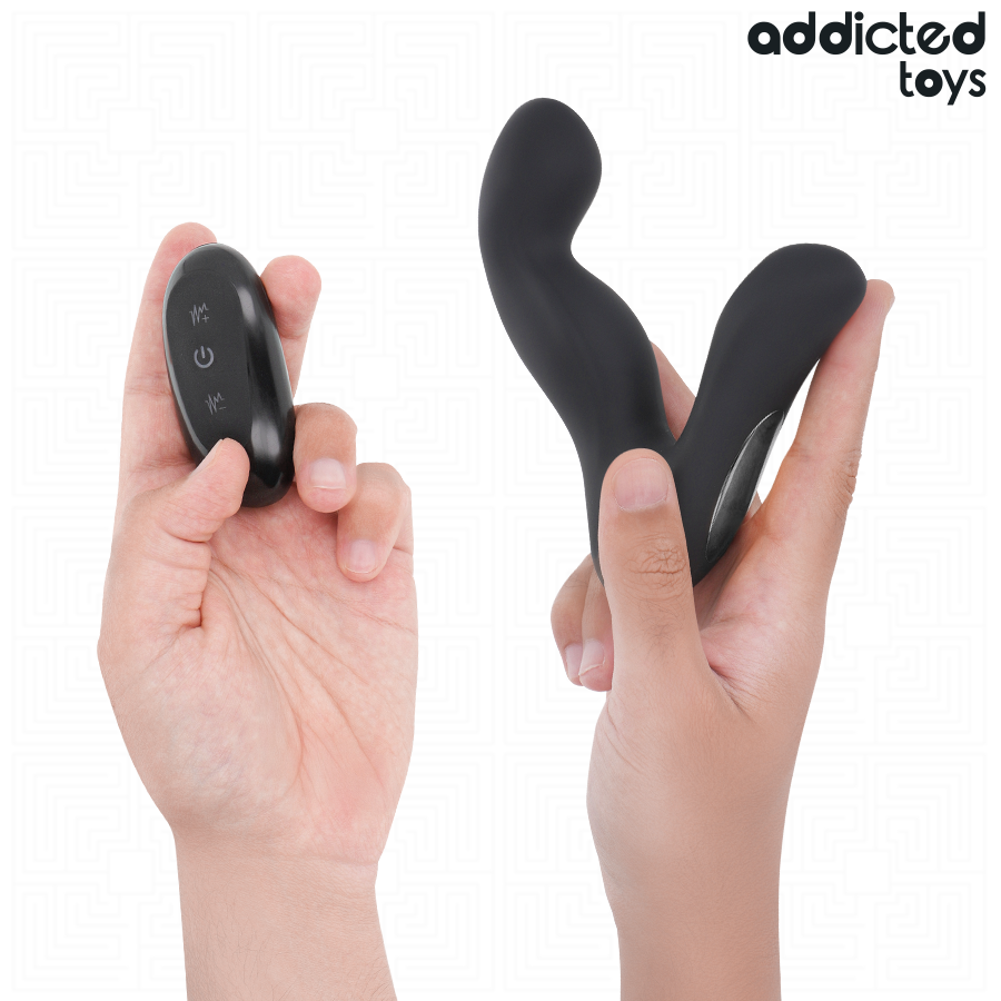 ADDICTED TOYS - MASAJEADOR PROSTÁTICO OSCILANTE CON MODO PULSACIONES CONTROL REMOTO - Imagen 2