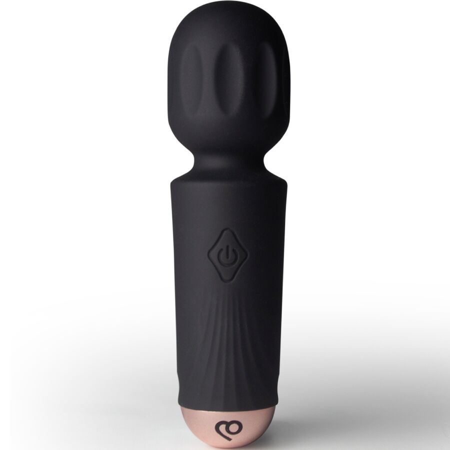 ROCKS-OFF - MINI WAND RECARGABLE 16 FUNCIONES NEGRO