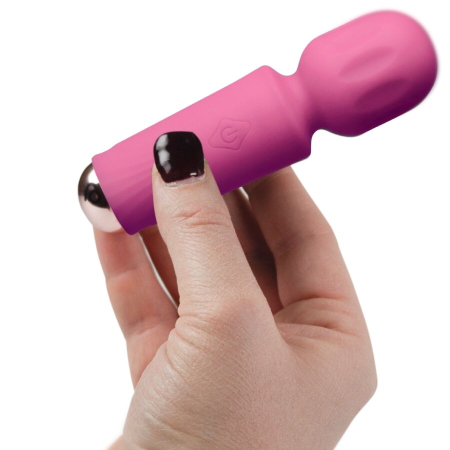 ROCKS-OFF - MINI WAND RECARGABLE 16 FUNCIONES FUCSIA - Imagen 3