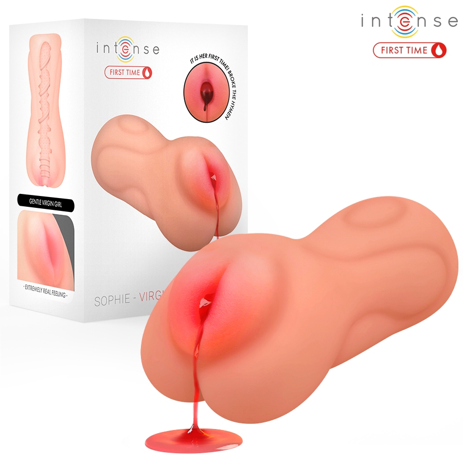 INTENSE FIRST TIME - SOPHIE VAGINA VIRGEN CON HIMEN Y SANGRADO - Imagen 2