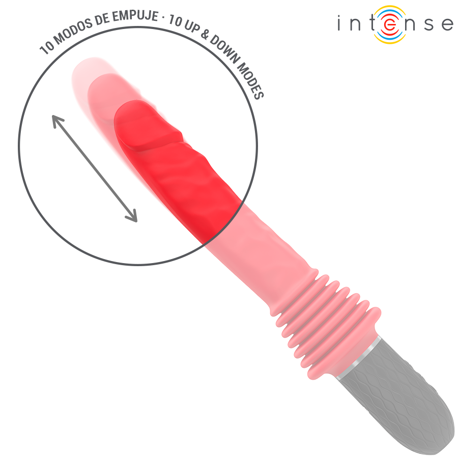 INTENSE - CYNTHIA VIBRADOR THRUSTING CONTROL REMOTO CON CALOR - Imagen 9