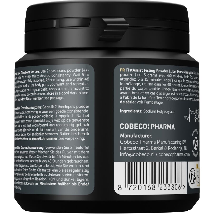 COBECO - FIST ASSIST LUBRICANTE EN POLVO 135 GR - Imagen 2