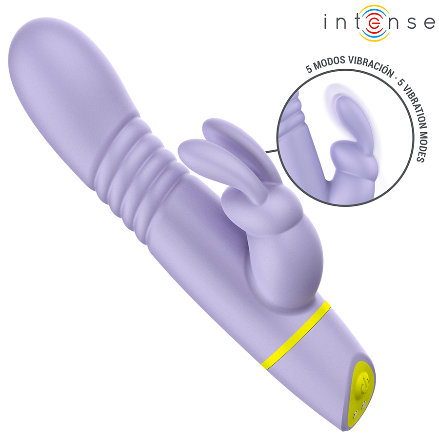 INTENSE - HELEN ESTIMULADOR RABBIT & VIBRADOR THRUSTING - Imagen 6