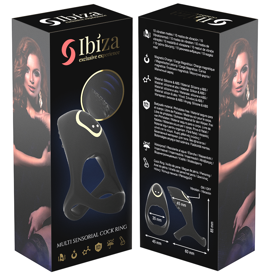 IBIZA - ANILLO PARA PENE MULTISENSORIAL - Imagen 8