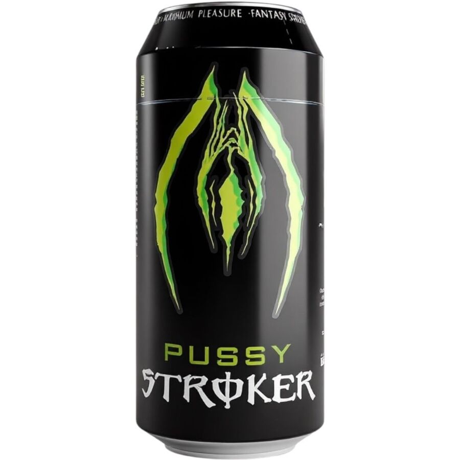 ALIVE - PUSSY STROKER MASTURBADOR MASCULINO VAGINA LATA BEBIDA ENERGÉTICA - Imagen 3