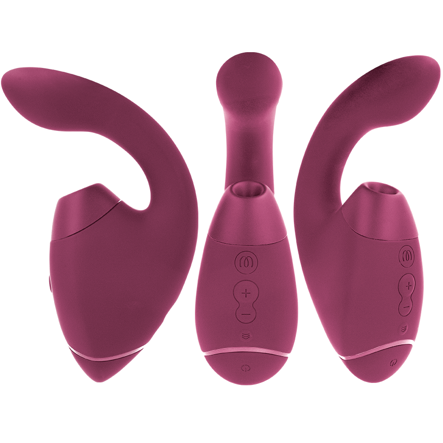 WOMANIZER - DUO NEXT ESTIMULADOR VIBRADOR DUAL CLÍTORIS & PUNTO·G ROSA - Imagen 2