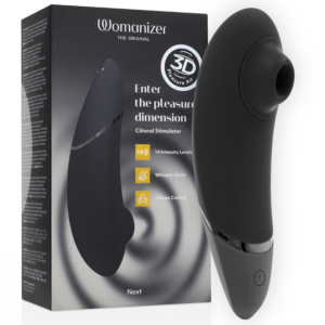 WOMANIZER - NEXT ESTIMULADOR DE CLITORÍS NEGRO