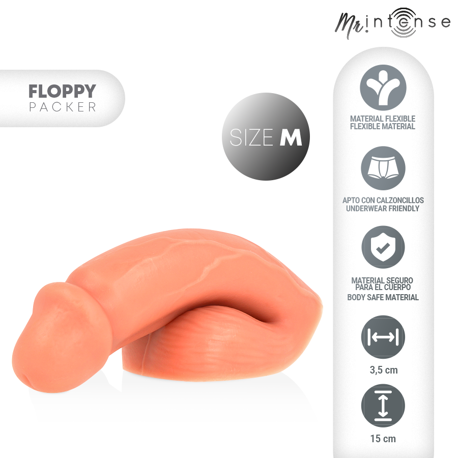 MR INTENSE - FLOPPY TALLA M PACKER REALÍSTICO - Imagen 2