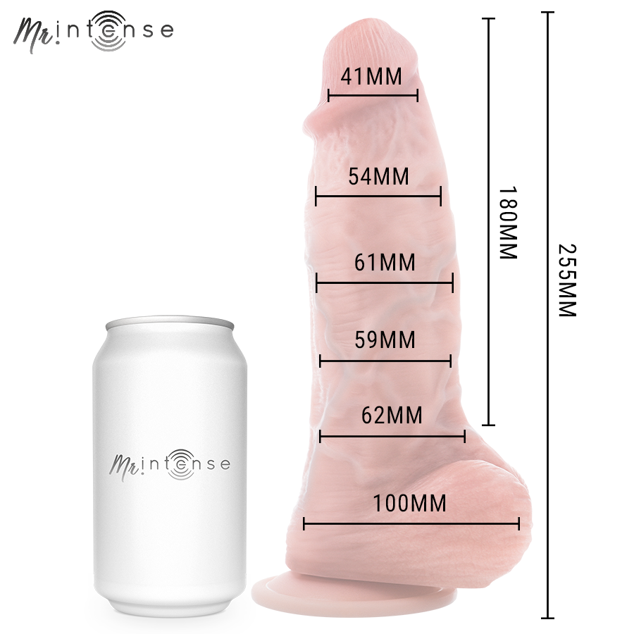 MR INTENSE - BIG PENE SPENCER DILDO SILICONA 25,5 CM -Ø- 6.2 CM - Imagen 4