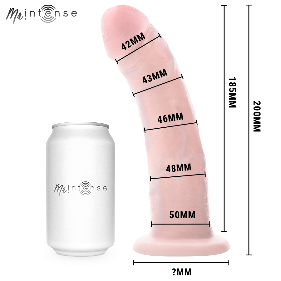 MR INTENSE - MEDIUM TERENCE DILDO 20 CM -Ø- 5 CM - Imagen 6