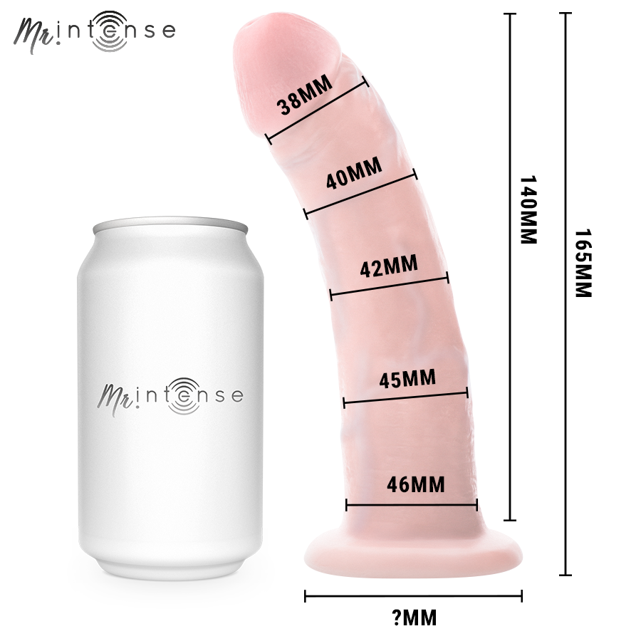 MR INTENSE - SMALL TERENCE DILDO 16.5 CM -Ø- 4.6 CM - Imagen 6