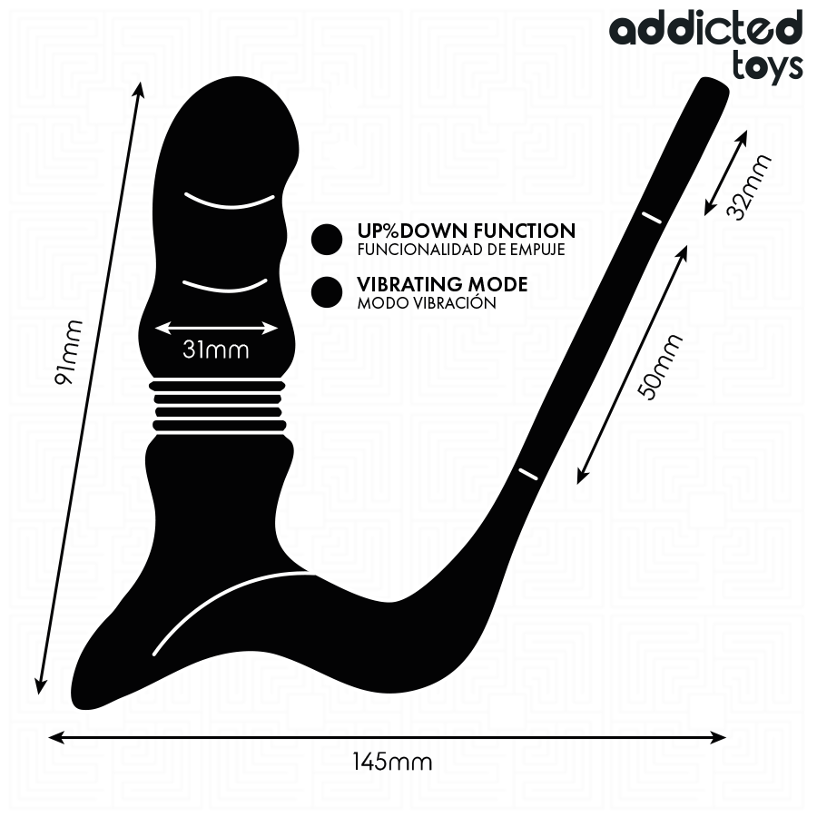 ADDICTED TOYS - ANILLO PROSTÁTICO UP&DOWN - Imagen 7