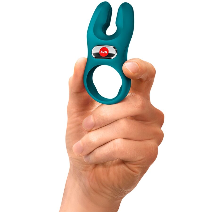 FUN FACTORY - NOS PRO ANILLO VIBRADOR PENE VERDE BOTELLA - Imagen 6