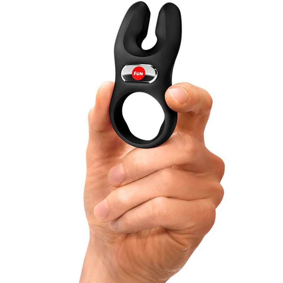 FUN FACTORY - NOS PRO ANILLO VIBRADOR PENE NEGRO - Imagen 6