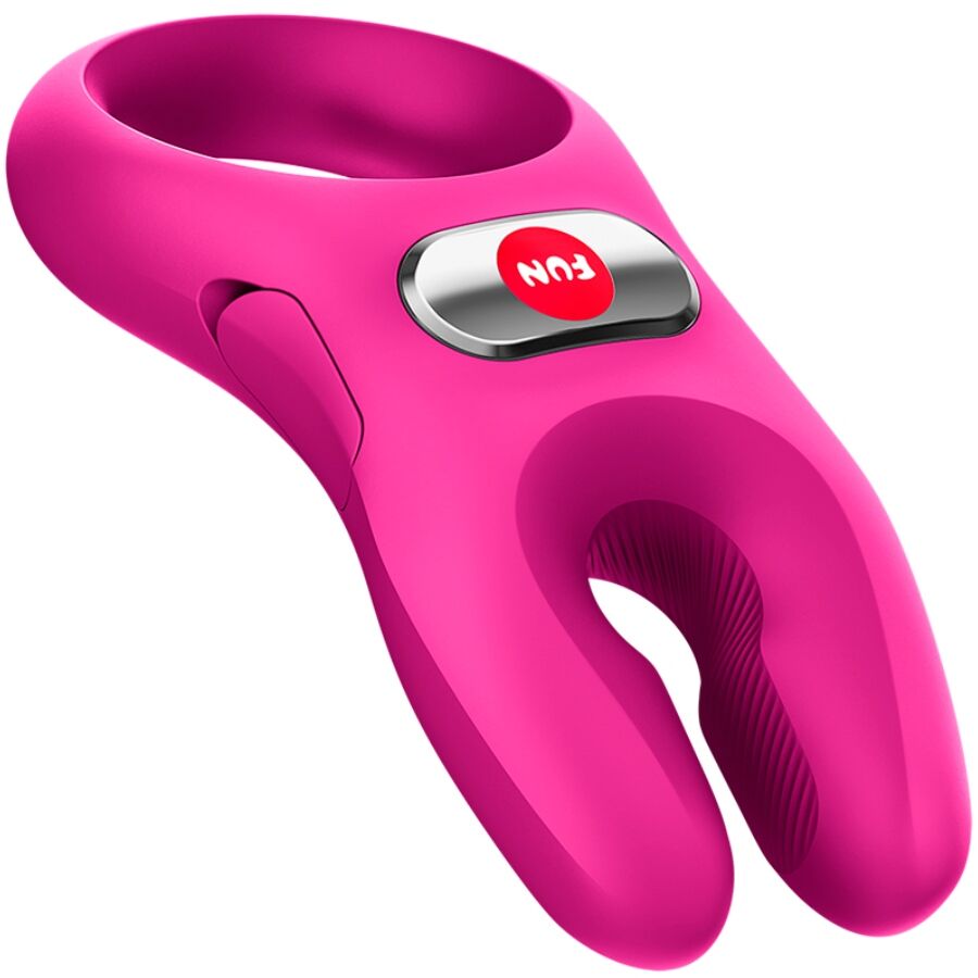 FUN FACTORY - NOS PRO ANILLO VIBRADOR PENE MAGENTA - Imagen 2