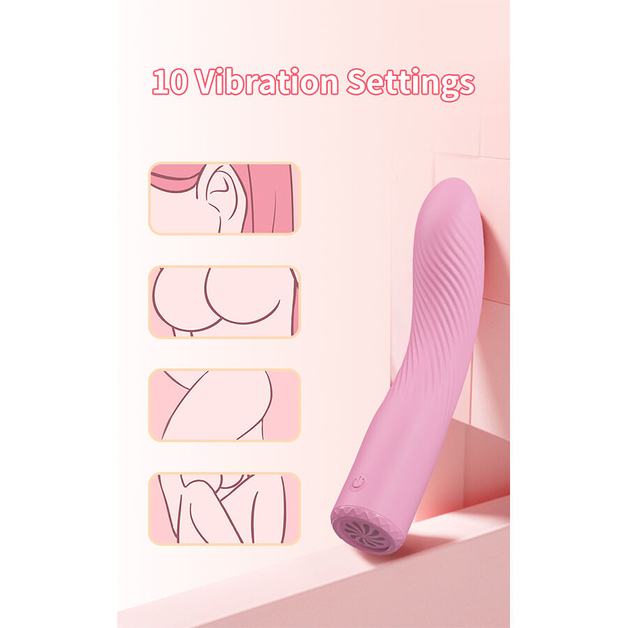 PRETTY LOVE - KISELL VIBRADOR PUNTO G ROSA - Imagen 11
