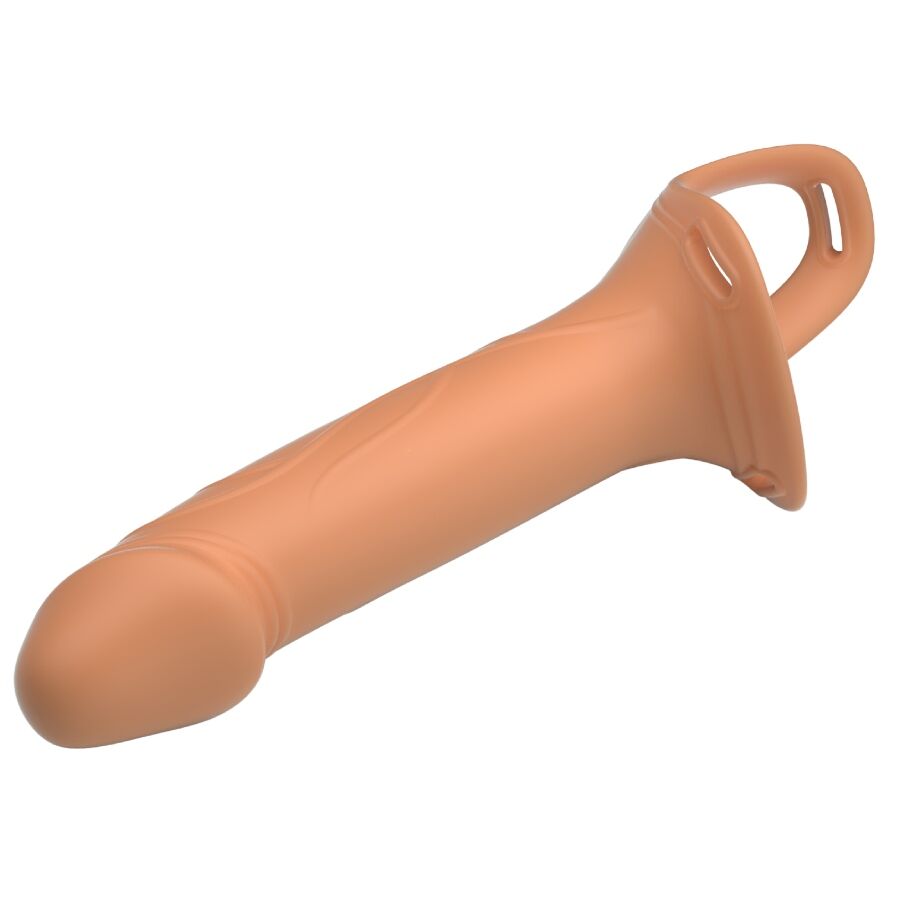 PRETTY LOVE - LANDON STRAP-ON CON VIBRACIÓN CLARO - Imagen 4