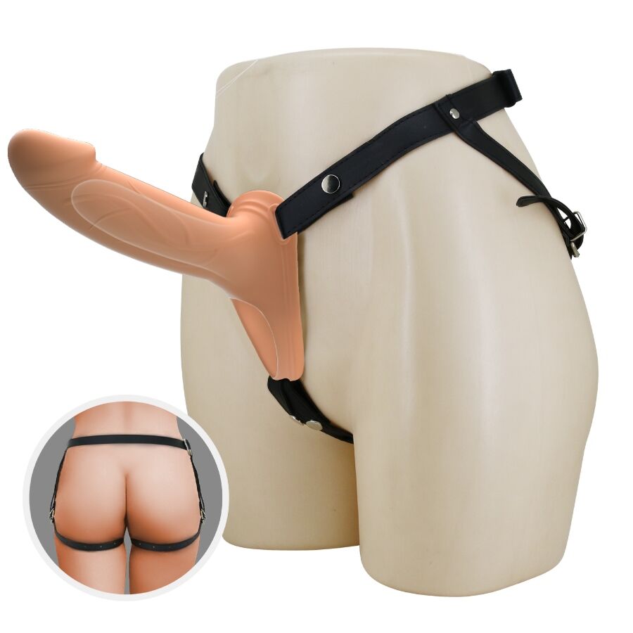 PRETTY LOVE - LANDON STRAP-ON CON VIBRACIÓN CLARO - Imagen 7