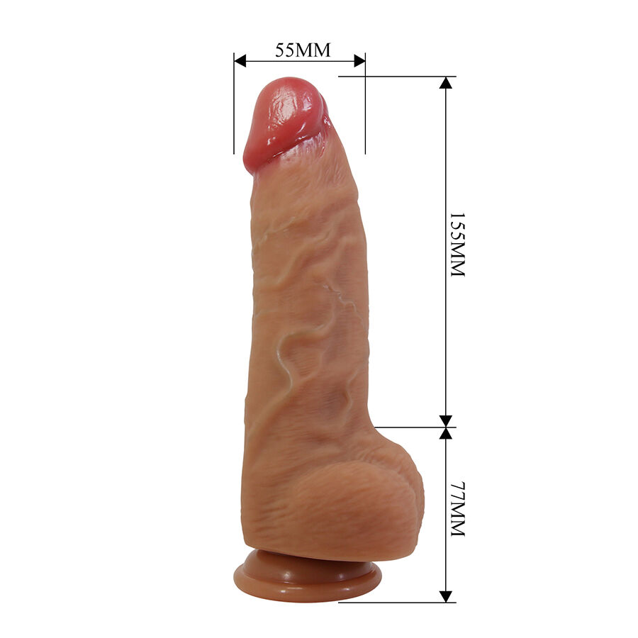 PRETTY LOVE - NAJM DILDO REALÍSTICO CON VENTOSA 23.2 CM -Ø- 5.5 CM - Imagen 7