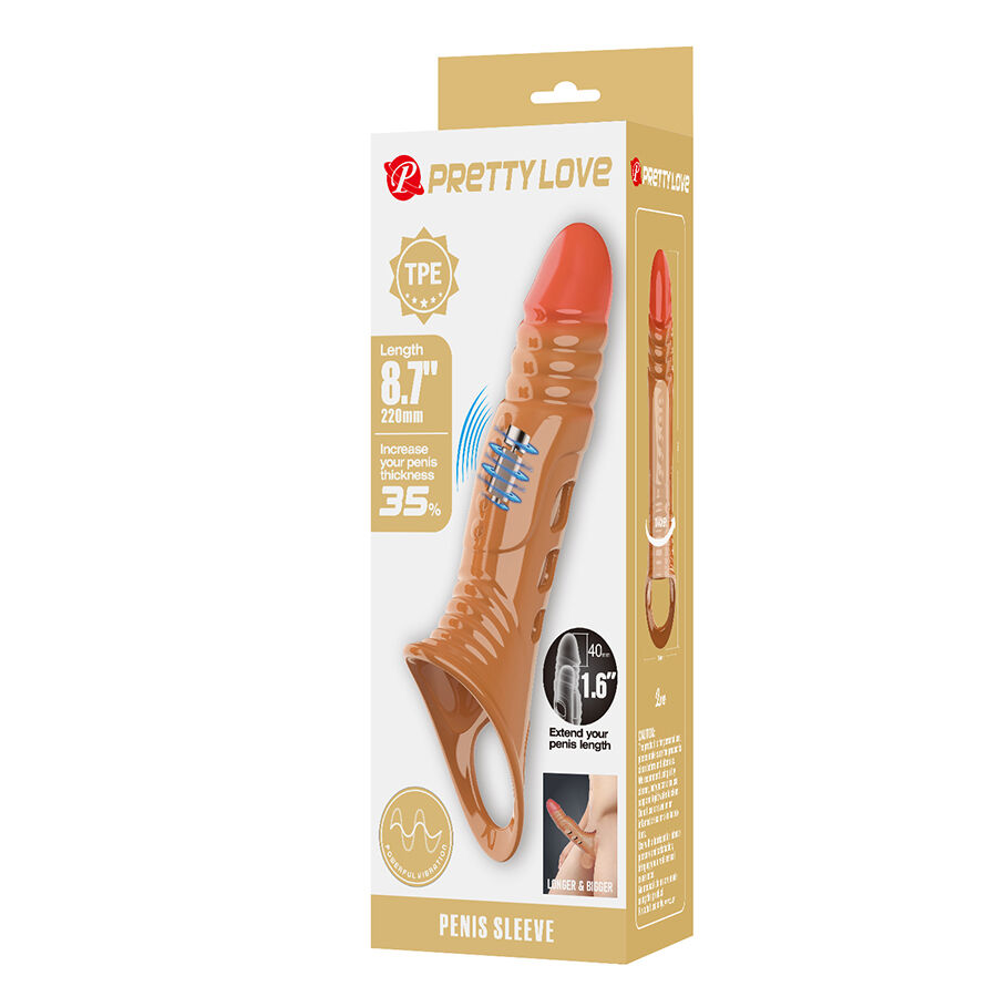 PRETTY LOVE - FUNDA PARA PENE CON VIBRACIÓN - Imagen 9