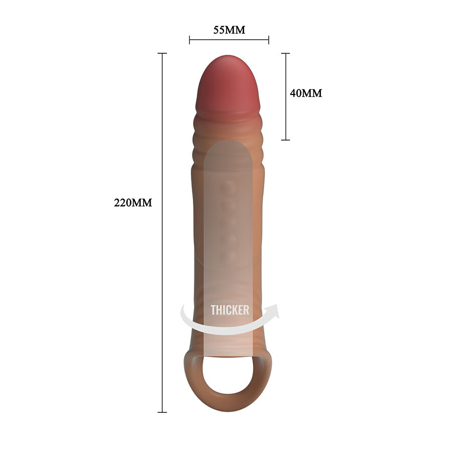 PRETTY LOVE - FUNDA PARA PENE CON VIBRACIÓN - Imagen 8