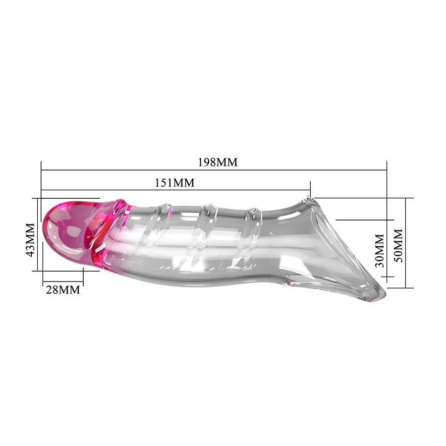 PRETTY LOVE - DARNELL FUNDA PARA PENE EFECTO TRANSPARENTE - Imagen 10