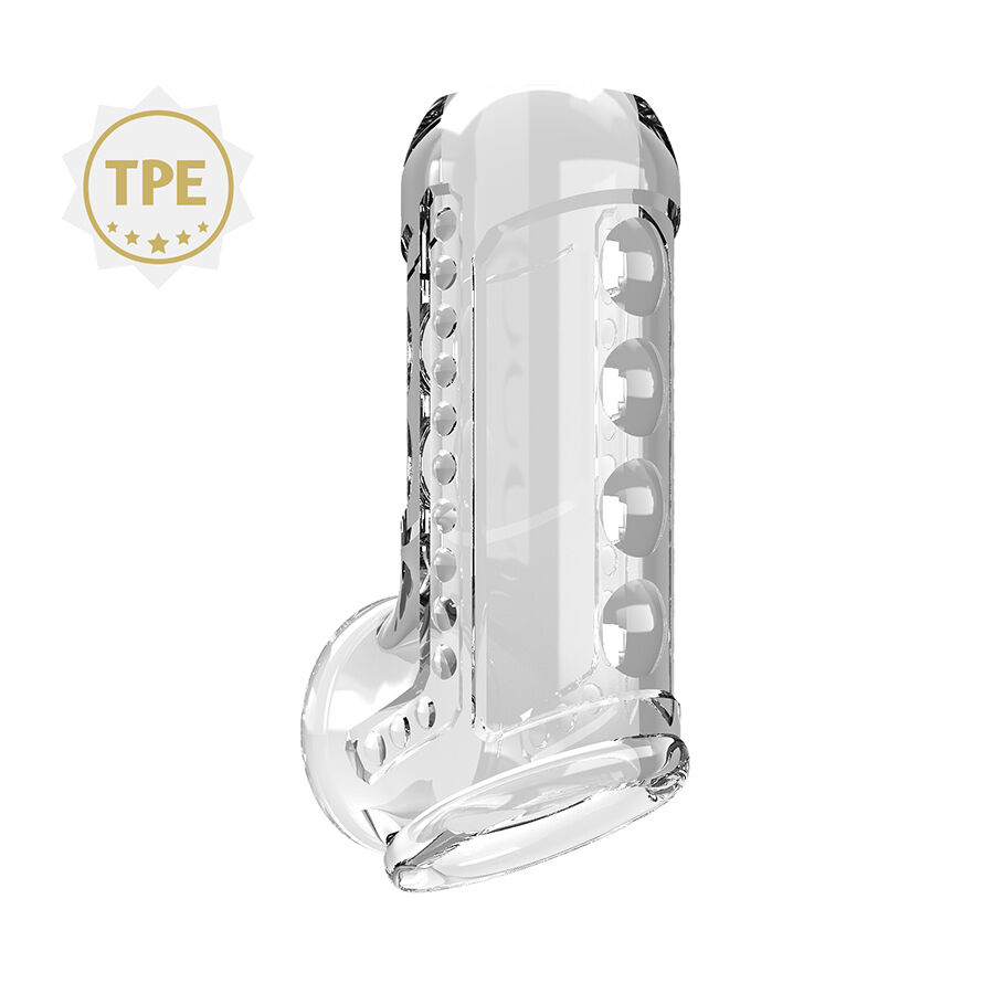 PRETTY LOVE - FUNDA PARA PENE TEXTURIZADA TRANSPARENTE - Imagen 6