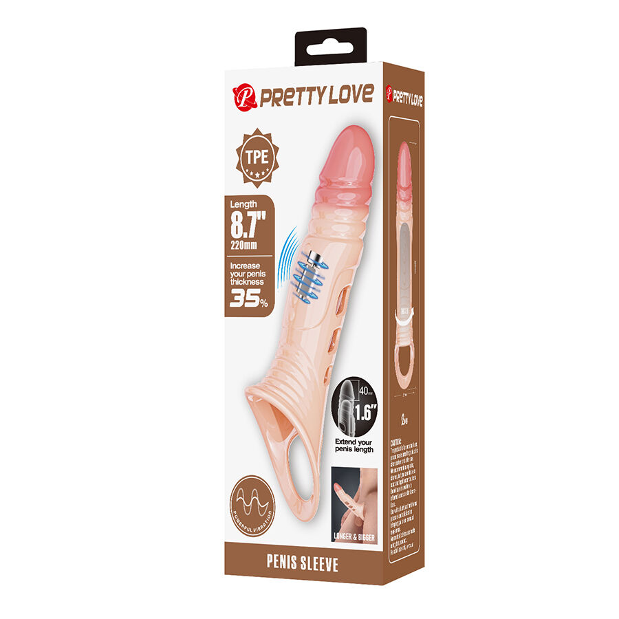 PRETTY LOVE - FUNDA PARA PENE CON VIBRACIÓN INTEGRADA - Imagen 9