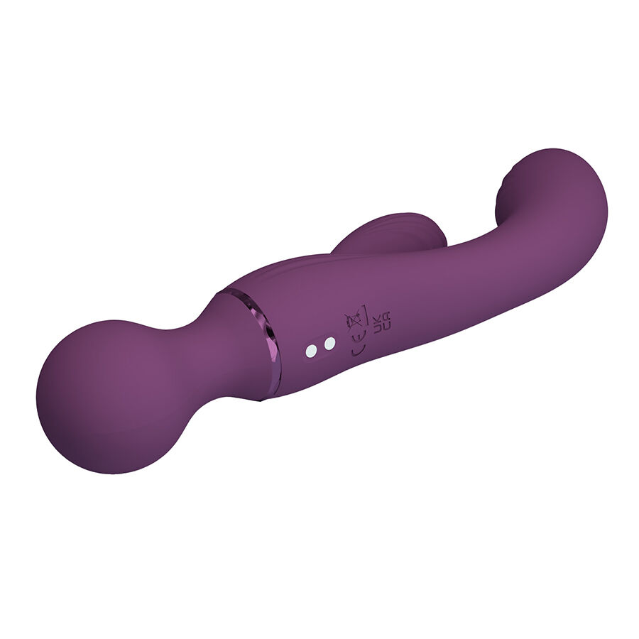 PRETTY LOVE - ALL ROUNDER VIBRADOR PUNTO G MORADO - Imagen 3