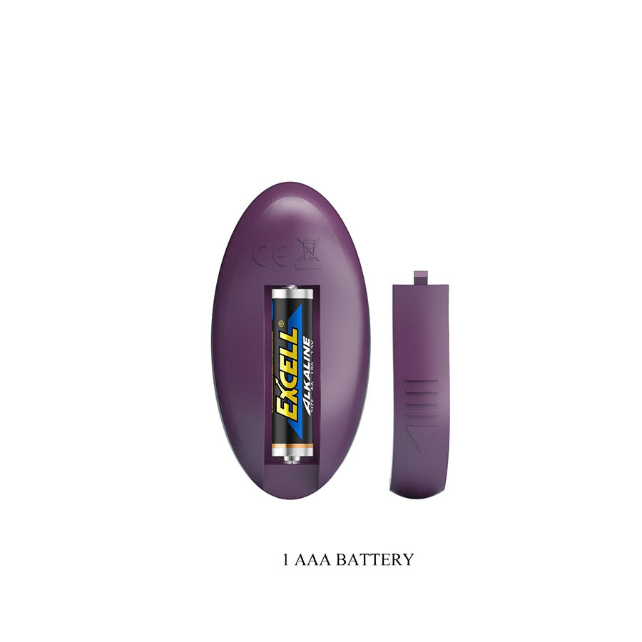 PRETTY LOVE - LUKA SIT-DOWN VIBRADOR CON EFECTO CALOR Y CONTROL REMOTO - Imagen 7