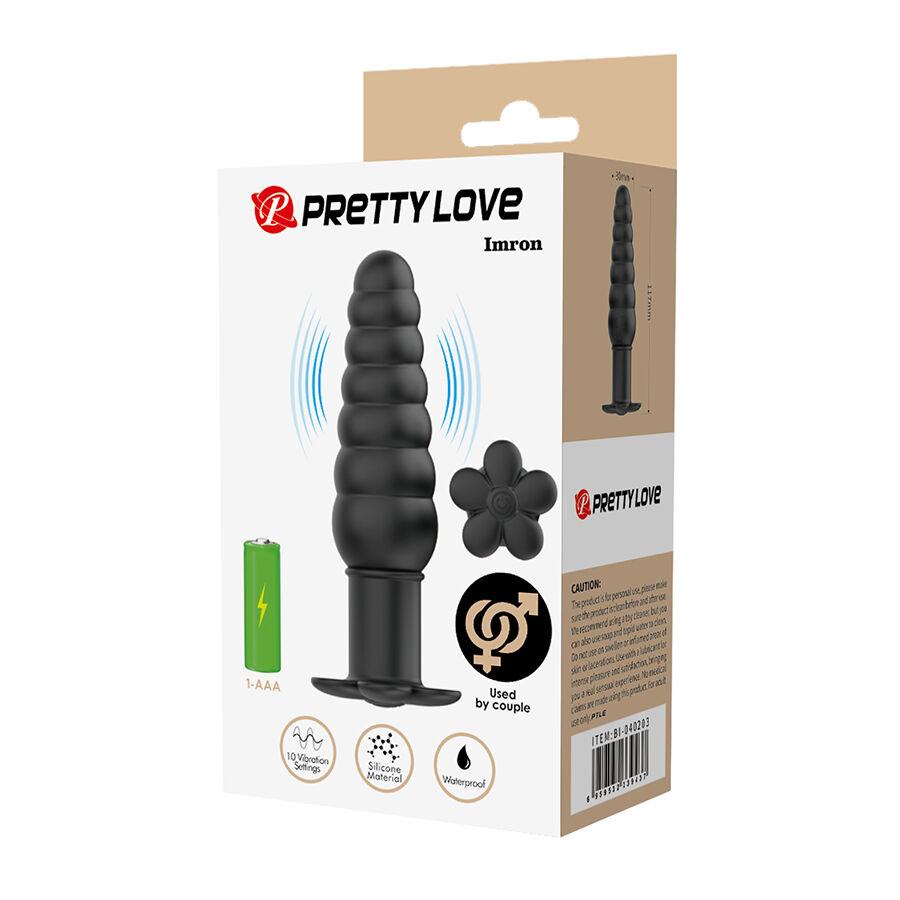 PRETTY LOVE - IMRON PLUG ANAL CON VIBRACIÓN - Imagen 9