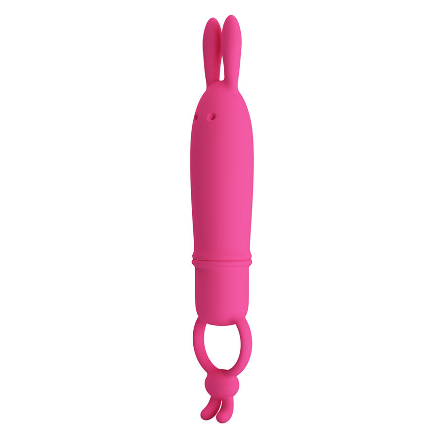 PRETTY LOVE - DELIA VIBRADOR RABBIT CON ANILLO DE SUJECIÓN - Imagen 2