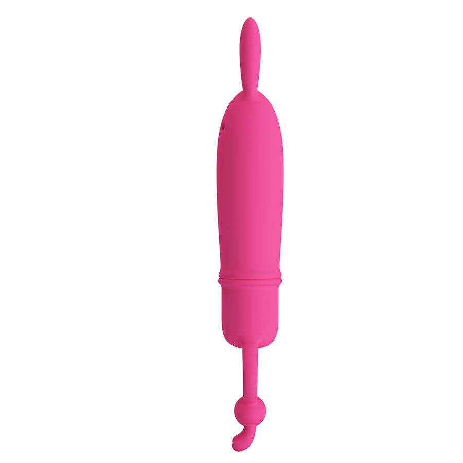 PRETTY LOVE - DELIA VIBRADOR RABBIT CON ANILLO DE SUJECIÓN - Imagen 3