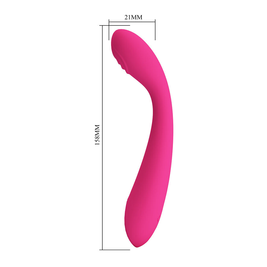 PRETTY LOVE - JESSICA VIBRADOR DE ALTA POTENCIA ROSA - Imagen 8