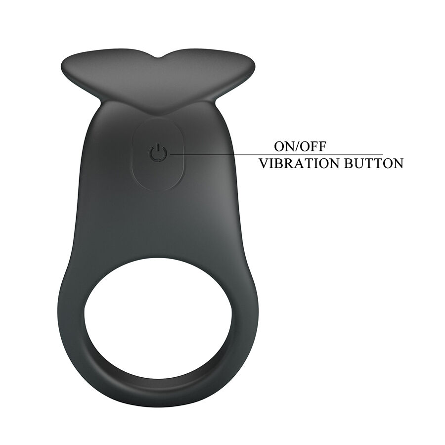 PRETTY LOVE - CARLTON ANILLO PARA PENE CON ESTIMULADOR DE CLÍTORIS - Imagen 6