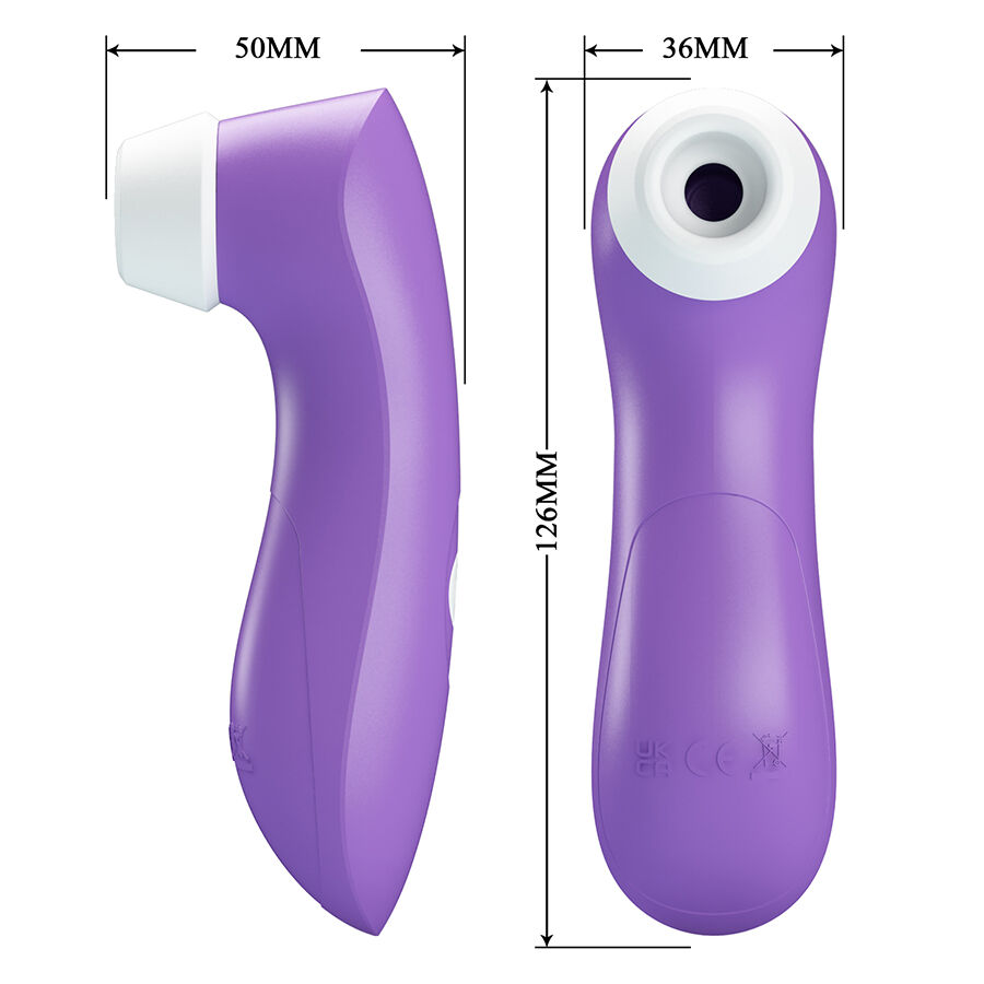 ROMANCE - SUCCIONADOR DE CLÍTORIS CON TECNOLOGÍA DE PULSACIÓN MORADO - Imagen 10
