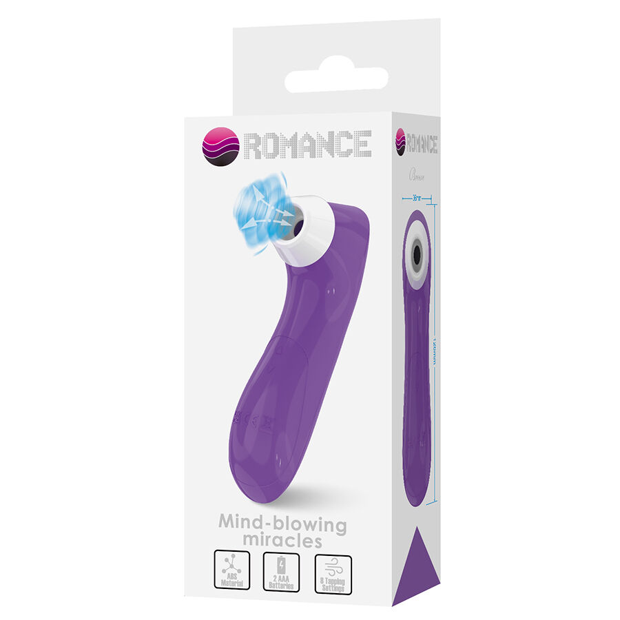 ROMANCE - SUCCIONADOR DE CLÍTORIS CON TECNOLOGÍA DE PULSACIÓN MORADO - Imagen 11