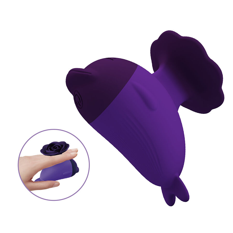 PRETTY LOVE - DOLPHIN MINI VIBRADOR CON SUJECIÓN - Imagen 6