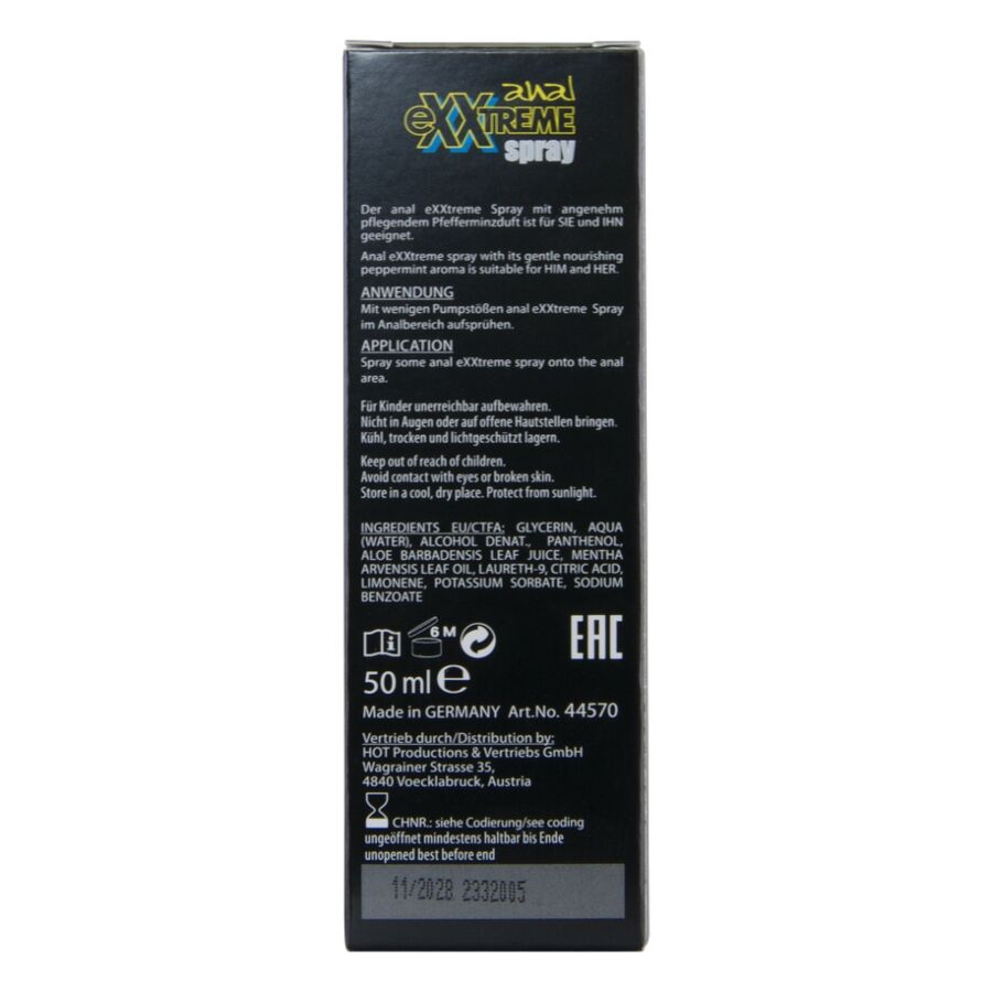 HOT - EXXTREME SPRAY ANAL 50 ML - Imagen 7