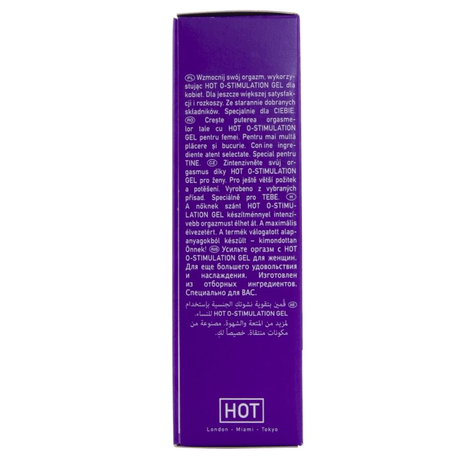 HOT - GEL O-STIMULATION PARA MUJER 15 ML - Imagen 7