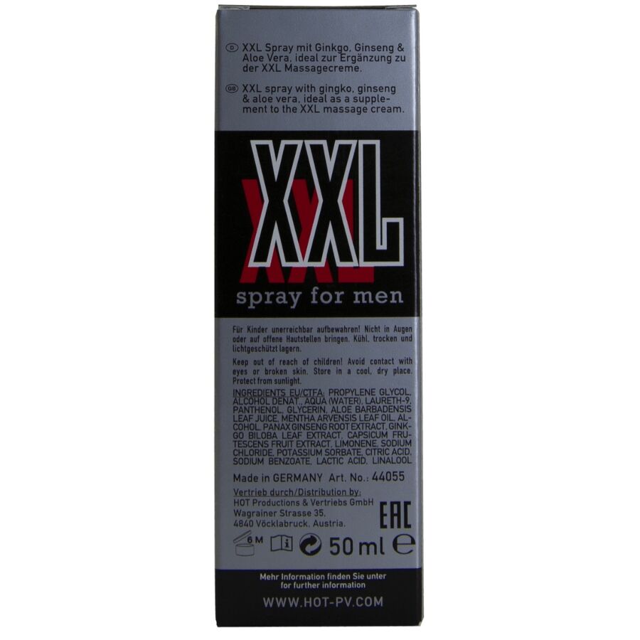HOT - SPRAY XXL PARA HOMBRE 50 ML - Imagen 5