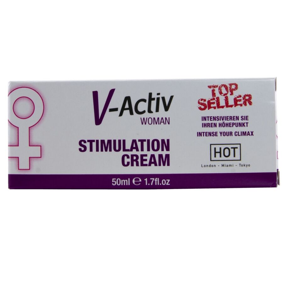 HOT - V-ACTIV CREMA ESTIMULANTE PARA MUJER 50 ML - Imagen 4