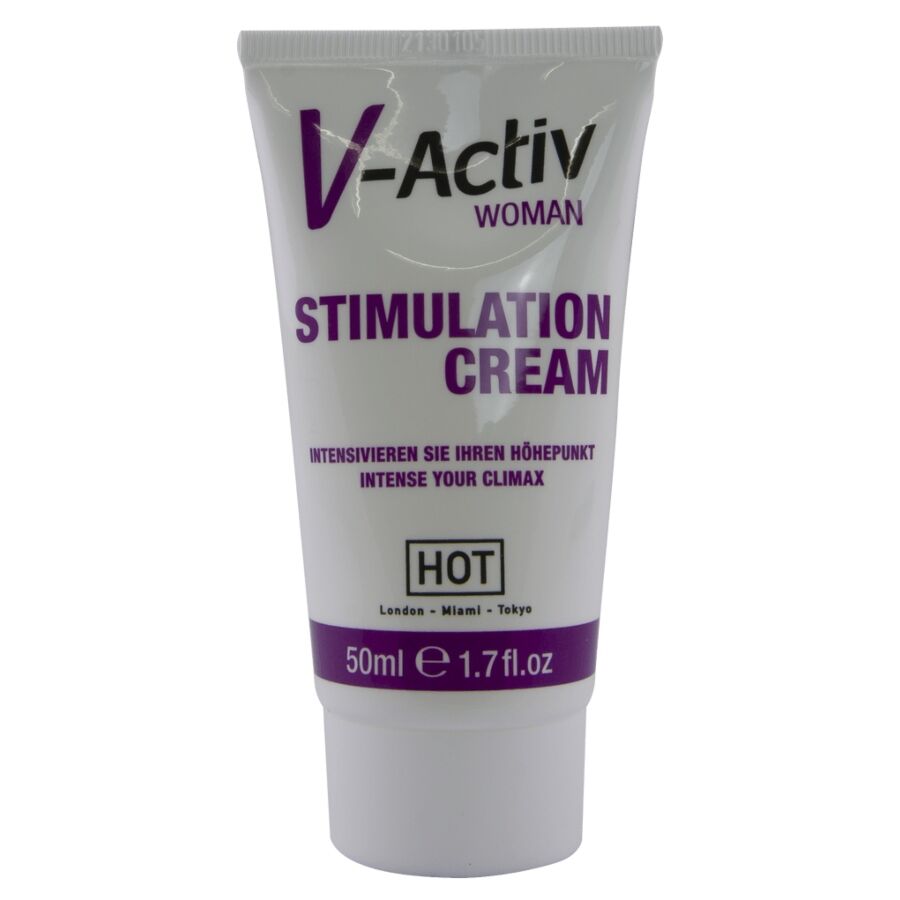 HOT - V-ACTIV CREMA ESTIMULANTE PARA MUJER 50 ML - Imagen 2
