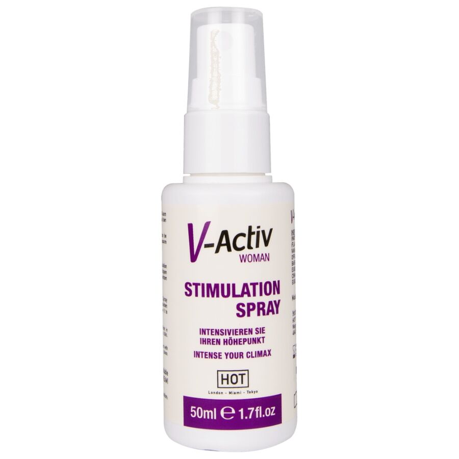 HOT - V-ACTIV SPRAY ESTIMULANTE PARA MUJER 50 ML - Imagen 2