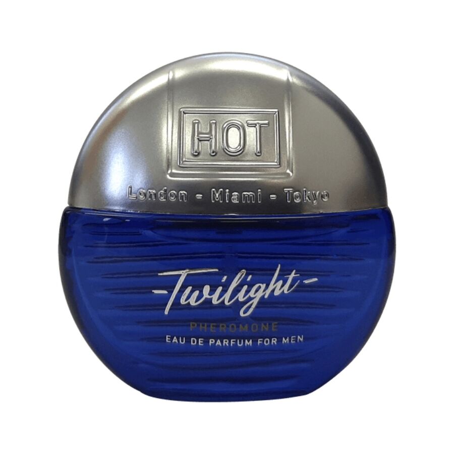 HOT - TWILIGHT PERFUME CON FEROMONAS HOMBRE 15 ML - Imagen 2