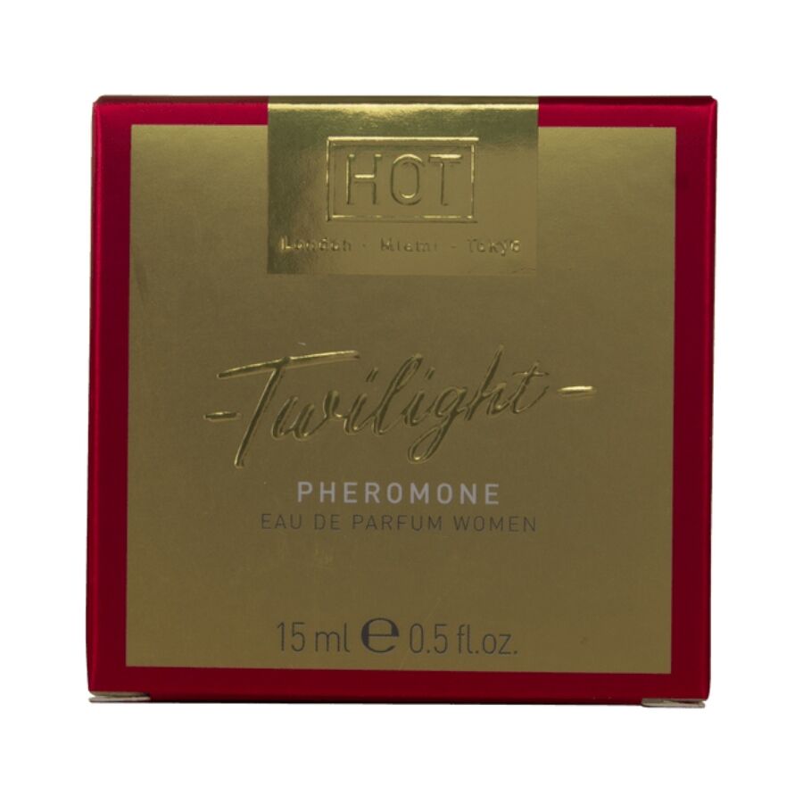 HOT - TWILIGHT PERFUME CON FEROMONAS MUJER 15 ML - Imagen 3